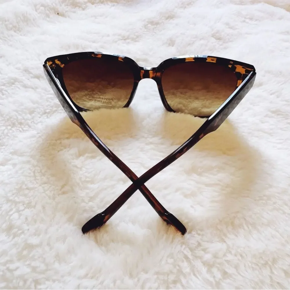 Oliver Tortoise Brown Oversized Chic Sunglasses